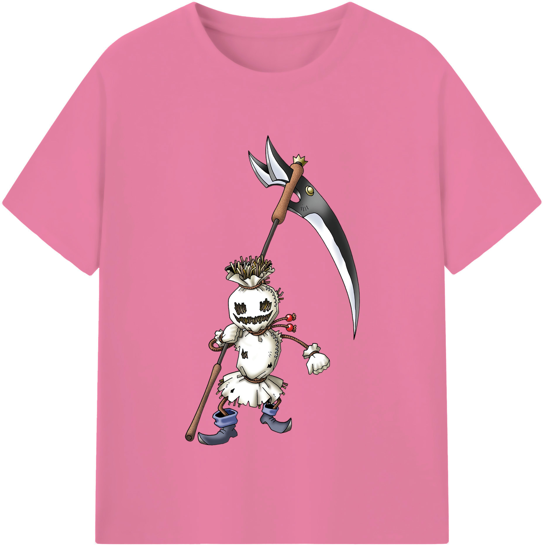 （画像用） ドラゴンクエスト Doragon Kuesuto Dragon Quest 綿100％半袖Tシャツ（フロントプリント）